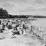 Gdańska plaża, 1908 r. Historia kosza plażowego