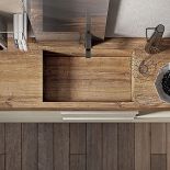 GIUNONE, umywalka ze starzonego, impregnowanego drewna, EDONÉ DESIGN, edonedesign.it