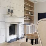 Gospodarze cenią klasykę dlatego przy nowoczesnym szyku zastosowano tradycyjne elementy.