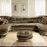 Greta Garbo firmy Ellesalotti. Cena - od 55 0 do 60 0 zł. W komplecie: pufa, fotel i poduszki