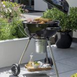 kuchnia ogrodowa z grillem węglowym