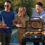 Nowoczesny grill ogrodowy