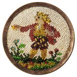 Guzik haftowany, fot. East News. Guzik z pętelką