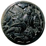 Guzik przedstawiający scenę batalistyczną, fot. EK Pictures