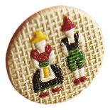 Guzik z tkaniny, Europa Zachodnia, fot. East News