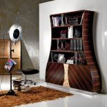 Hebanowy regał Cartesio firmy Carpanelli. PATT MEBEL