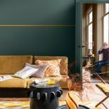 modne kolory ścian 2025 salon