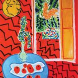 Henri Matisse Czerwone wnętrze z martwą naturą , 1947 r.