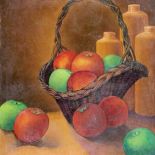 Henryk Berlewi Martwa natura z jabłkami , 1963 r., cs 50 000 zł, DESA UNICUM