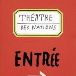 Henryk Tomaszewski, Théâtre des Nations, Varsovie , 1975 r., GALERIA GRAFIKI I PLAKATU