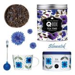 Herbata: Qboxed, filiżanka i silikonowa zaparzaczka: Sagaform, CzerwonaMaszyna