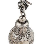 Angielska srebrna grzechotka, 1850 rok