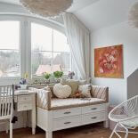 Ich dom jest jak owoc romansu między nowojorskim loftem a francuską kamienicą. Ta ostatnia dominuje, ale trudno się dziwić