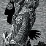 Ilustracja do książki Fantastyczne opowieści , 1961 r.