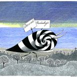 Ilustracja do Przekroju , 1968 r. Kreski i kreseczki Daniela Mroza