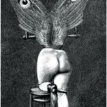 Ilustracja do Vademecum erotomana Jerzego Wittlina, 1974 r.