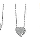 Infinity Love - jak talizman, czyli dwa serca połączone znakiem nieskończoności.