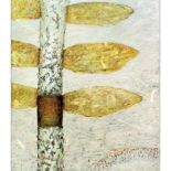 Iza Staręga Rośnie... , olej na płótnie.