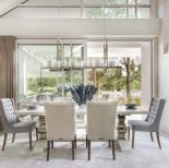 jadalnia w stylu hamptons