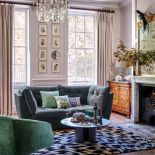 aranżacja dywanu w salonie