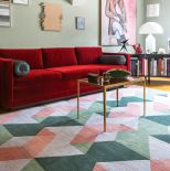 jak dobrać rozmiar dywanu w salonie