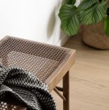 przedpokój w stylu japandi w mieszkaniu 38 m2