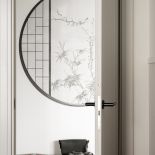 przedpokój w stylu japandi