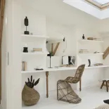 biuro na poddaszu aranżacje