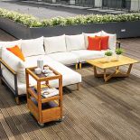 Jak w salonie – z wygodną kanapą, stolikiem i ławą. Komplet Havana, Rondo