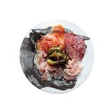 Talerz z farmy Babylonstoren niedaleko Cape Town, babylonstoren.com