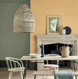 dwa kolory ścian w pokoju