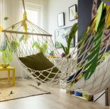 hamak w pokoju zabaw dla dzieci w domu