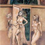 Jan Lebenstein, L apres midi d été , 1977 r.,z kolekcji Toma Podla