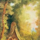 Jan Piotr Norblin Kąpiel w parku , 1785 r., Muzeum Narodowe w Warszawie