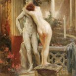 Jan Styka- Eunice całująca posąg Petroniusza – scena z Quo vadis , cw 75 000 zł, DESA UNICUM