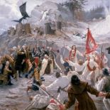 Jan Styka- Polonia , 1891 r., Muzeum Narodowe we Wrocławiu