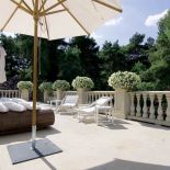 Jeden z przytulnych tarasów. Z wizytą u państwa Niemczyckich