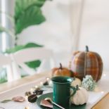 Dekoracje z białej dyni