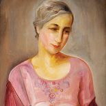 „Portret kobiety”, ok. 1934 r., Gustaw Gwozdecki,   Polswiss Art.