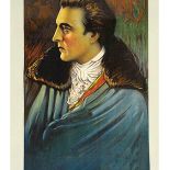 John Barrymore na plakacie do filmu Beau Brummell , 1924 r.,