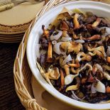 Kaczka z grzybami z pieca. Prosto z pieca