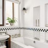 Kafelki jak w paryskim metrze i eleganckie dodatki.