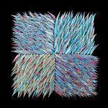 Kalejdoskop II , 2002 r. technika własna, papier