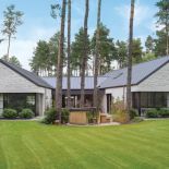 kamienny dom w stylu farmhouse