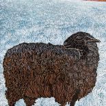 Kamil Targosz, Owca, 2015 r. Zimowe pejzaże Kamila Targosza