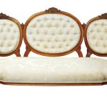 Kanapa eklektyczna Niemcy, XIX w., cw 4200 zł, niesprzedana, REMPEX.