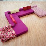 Kanapa jak wąż - Edra. Projekt: CHRISTOPHE PILLET