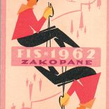 Karta do gry, 1962 r., wł. Andrzej Rzepkowski