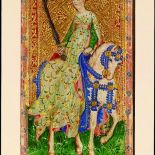 Karta Viscontich Cary-Yale, Królowa Mieczy