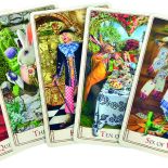 Według Alicji w Krainie Czarów. Karty Tarota jak dzieła sztuki